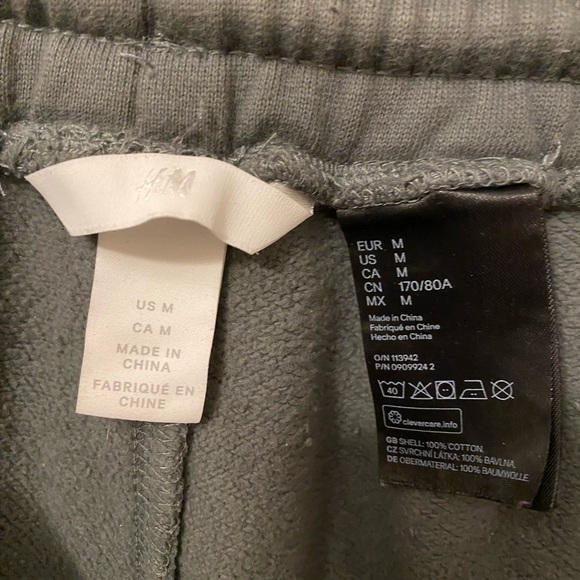 H&M Green Sweatpants - Picture 2 of 7